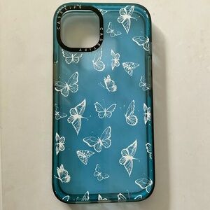 casetify butterfly clear case